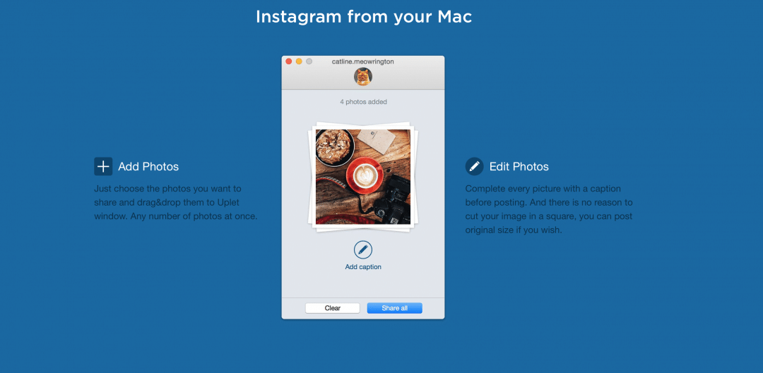 instagram like software for mac